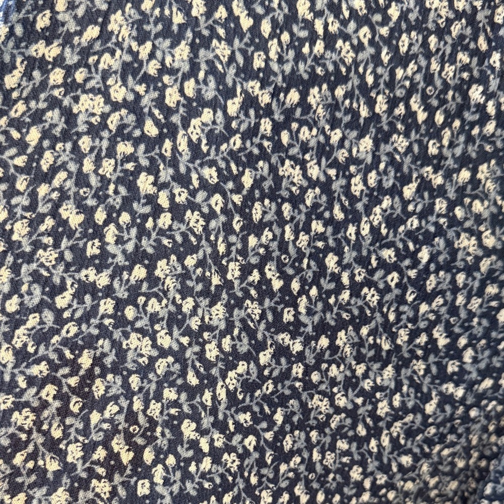 Dress Forum High Low Skirt - Blue and White Floral - Picture 4 of 6